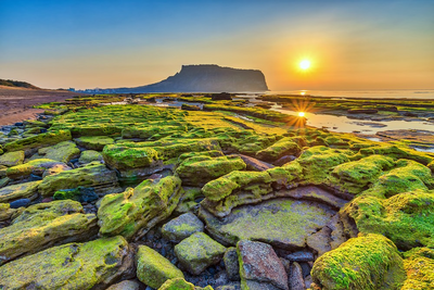 Seongsan Ilchulbong Peak, Jeju, Südkorea Luxusreise
