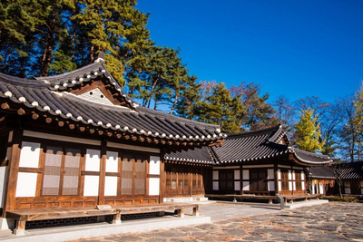 tradtionelles Hanok Haus, Südkorea Rundreise