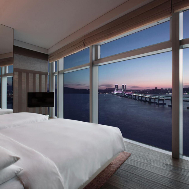 Südkorea Rundreise, Park Hyatt Busan, Suitebeispiel