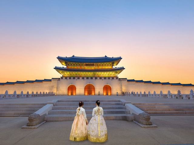 Gyeongbokgung Palace in Seoul, Südkorea