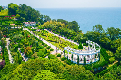Oedo-Botania Island, Geoje Island, Südkorea Reise