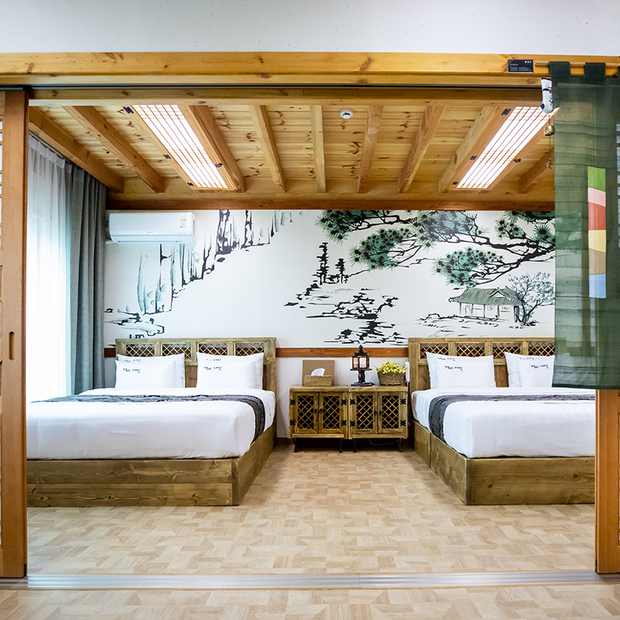 Zimmer, King's Court, Jeonju, Südkorea Reisen