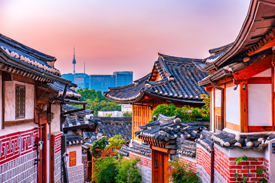 Bukchon Hanok Village in Seoul