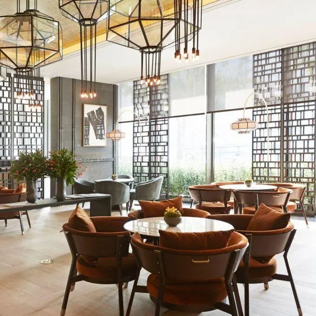Restaurant, Four Seasons Seoul, Südkorea Rundreise