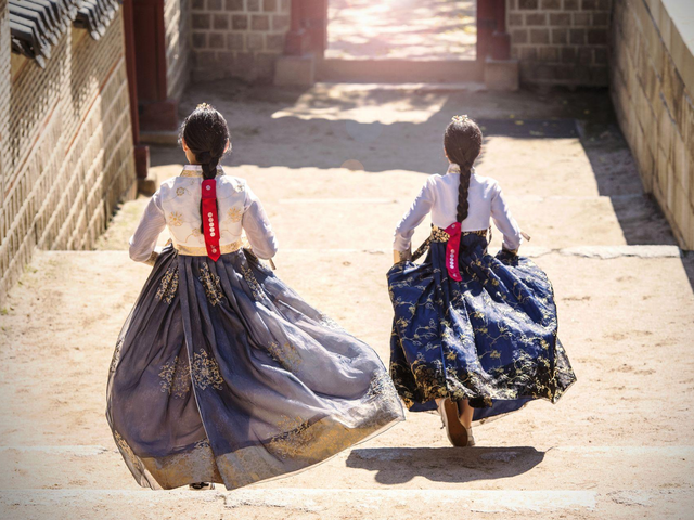 Traditionelle Kleidung, Südkorea Kulturreise
