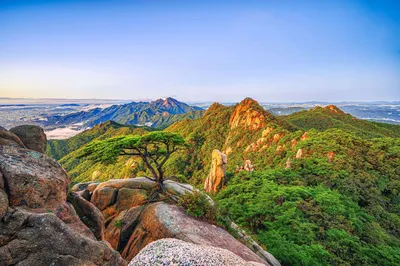 Dobongsan Berg, Bukhansan Nationalpark, Südkorea