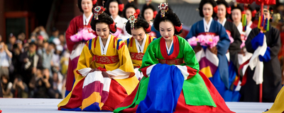 Traditionelle Zeremonie, Südkorea Reisen, Kultur