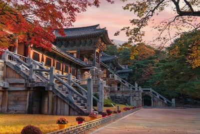 Bulguksa Tempel, Gyeongju, Südkorea Reise