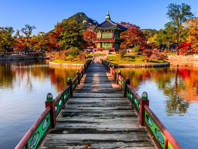 Gyeongbokgung, Südkorea Reise