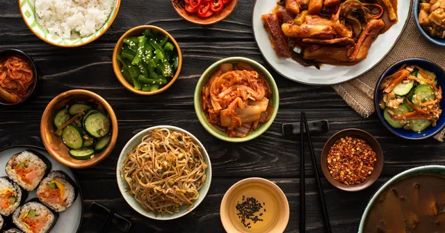 Koreanische Küche, Typische Gerichte Südkorea
