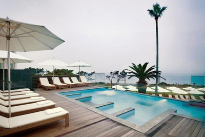 Pool des Hyatt Regency Jeju, Südkorea Kulturreise
