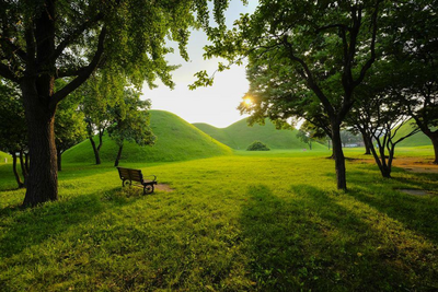 Tumuli Park, Südkorea Reise